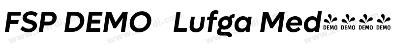 FSP DEMO   Lufga Med字体转换
